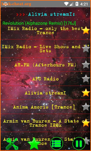 Mega Electronic Music Internet Radio screenshot