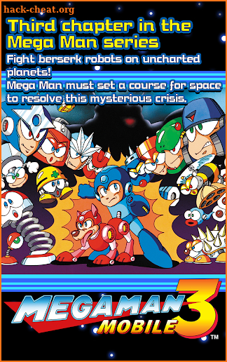 MEGA MAN 3 MOBILE screenshot