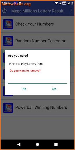 Mega Millions And Powerball Lo screenshot