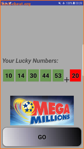 Mega Millions Smart Guess screenshot