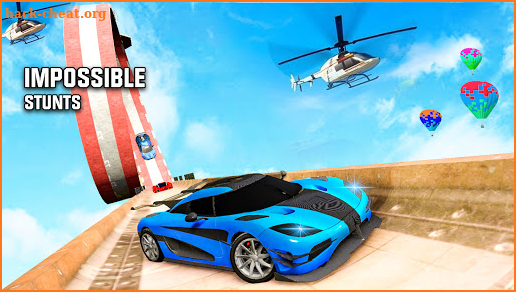 Mega Ramp Car Racing - Ramp Stunt Car Games screenshot