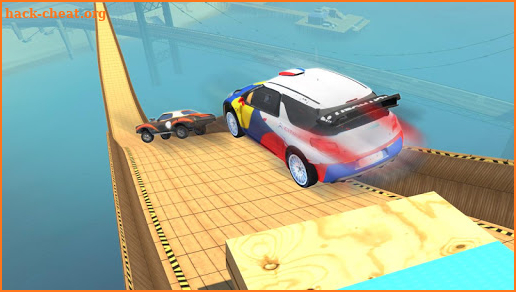 Mega Ramp Free: Car Stunts screenshot