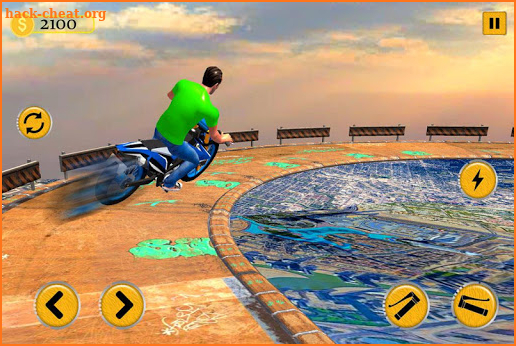 Mega Ramp GT Bike Stunts Racing Challenge screenshot