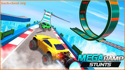 Mega Ramp Stunts - Impossible Car Racing & Stunts screenshot