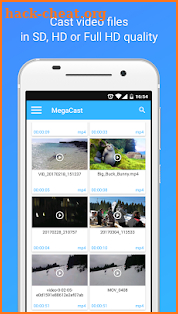 MegaCast - Chromecast player screenshot