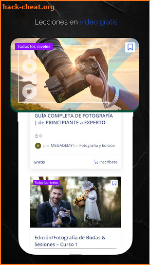 Megademy: Cursos gratis en vídeo screenshot