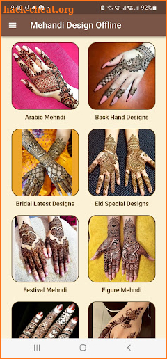 Mehandi Design Offline screenshot