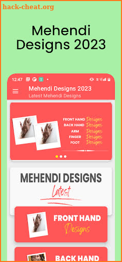 Mehndi Designs 2024 HD screenshot