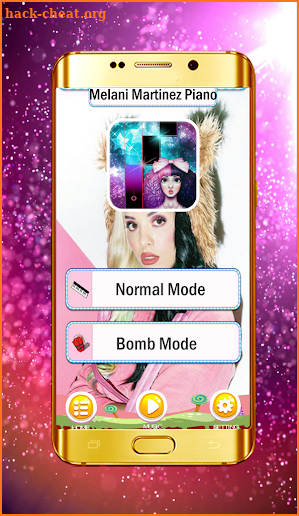 Melanie Martinez Piano Tiles screenshot