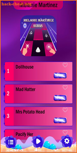 Melanie Martinez Tiles 2019 – Match the beats screenshot