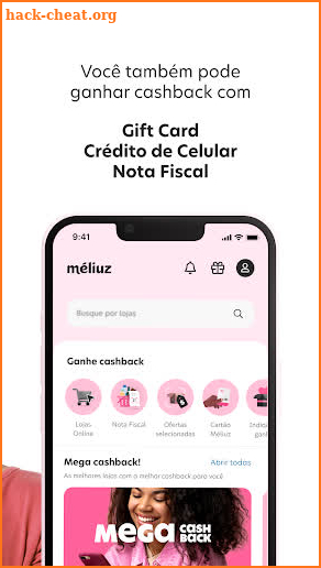 Méliuz: Cashback e Cartão screenshot