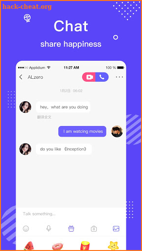 Melo – making friends, chatting, falling in love screenshot