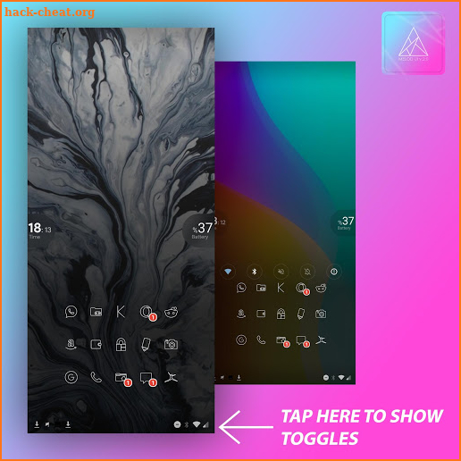 Melod UI v2.0 For KLWP Pro screenshot