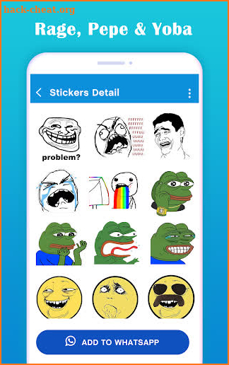 Meme Stickers: Cartoon, Celebrity WAStickerapps screenshot