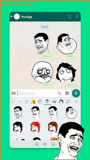 Meme Stickers for WhatsApp screenshot