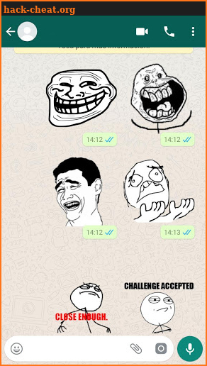 MEME WhatsApp Stickers DEPI MegaPack screenshot