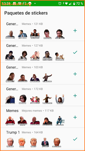 Memes con frases stickers whatsapp en español screenshot