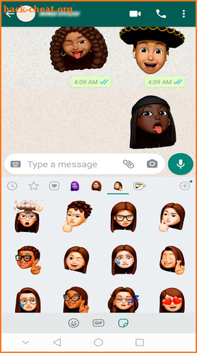 Memoji Apple Stickers - WAStickersApp screenshot