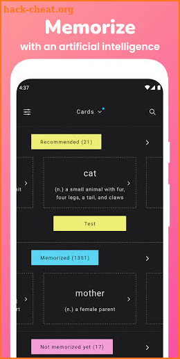 Memorize: CSAT Vocabulary screenshot