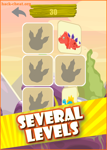 Memory game - Dinosaurs screenshot