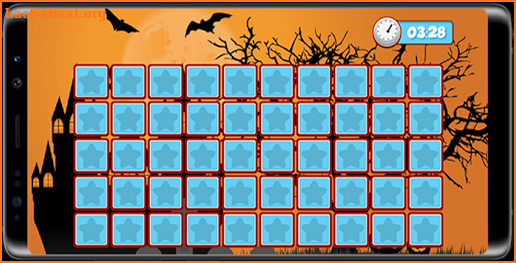 Memory training game screenshot