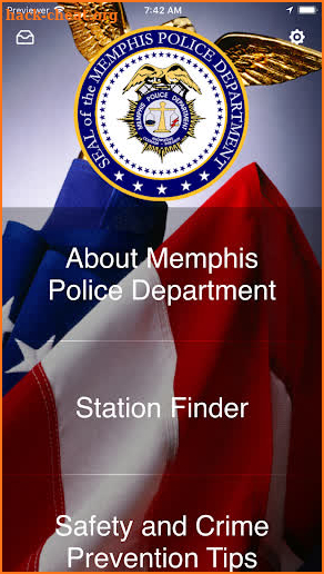 Memphis Police Department Wellness App screenshot