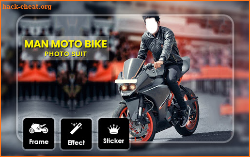 Men Bike Rider Photo Editor - Man Photo Suit screenshot