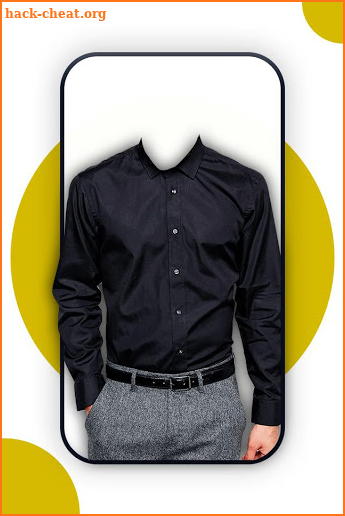 Men Formal Shirt Photo Editor screenshot