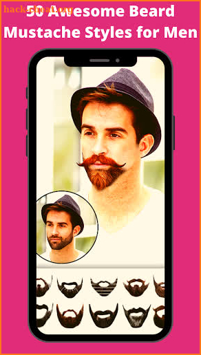 Men Hair style photo Editor screenshot