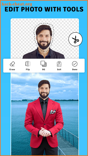 Men Photo Suit: Women Fashion Photo Editor screenshot