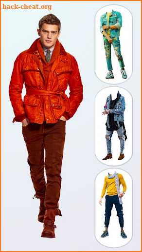 Men Street Fashion Photo Suit screenshot