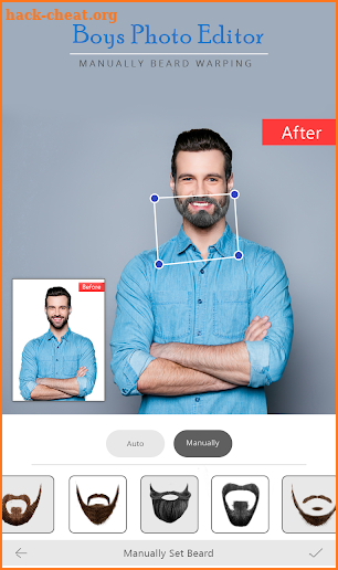 Men/Boys Photo Editor - Men Hairstyle screenshot