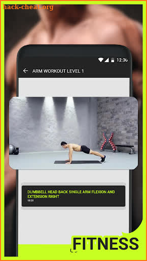 Men's Fitness Program screenshot