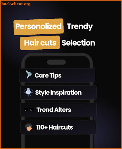 Men's Hair Cuts & Hairstyles screenshot