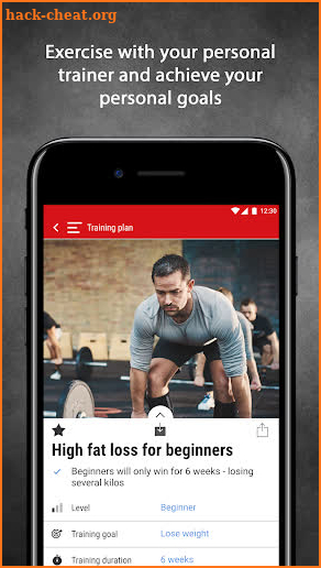 Men's Health Fitness Trainer - Workout & Training screenshot