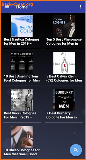 Mens Perfume Review screenshot