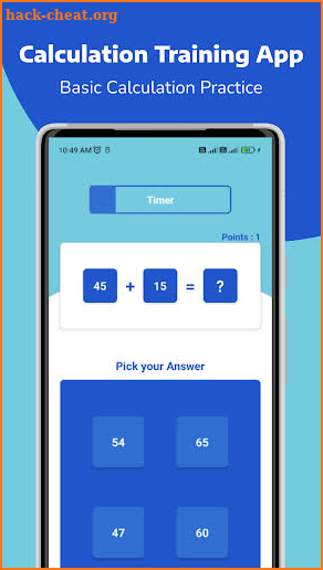 Mental Calculation and Math screenshot