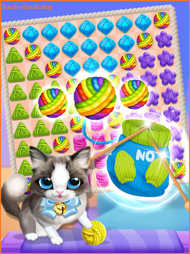 Meow Knitting Match screenshot