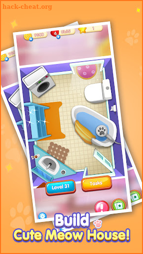 Meow Mansion - Tap Blast Game screenshot