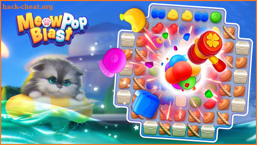 Meow Pop Blast - Match 3 Home Design screenshot