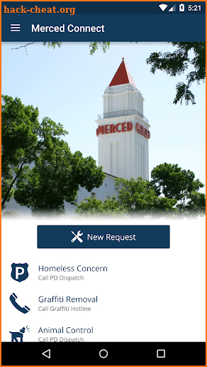 Merced Connect screenshot