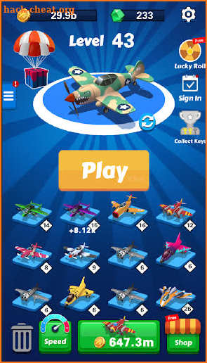 Merge AirPlane & Virus Shooting - Idle Tycoon screenshot