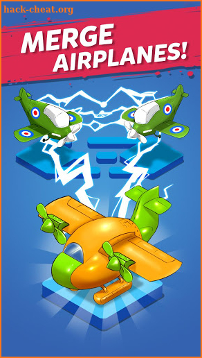 Merge Airplane: Cute Plane Merger screenshot