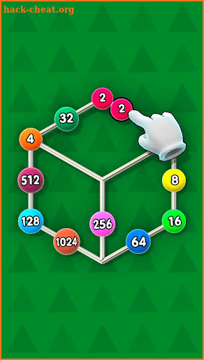 Merge balls 2048 screenshot