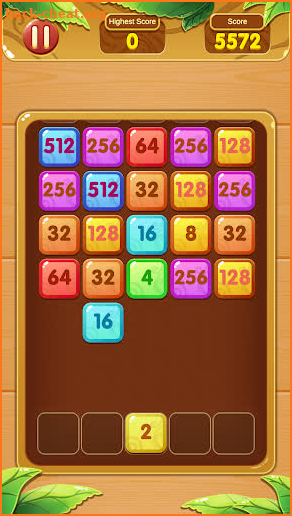 Merge Block - Shoot And Merge 2048 Puzzle screenshot