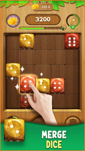 Merge Gem Dice : Bounty Puzzle screenshot