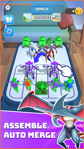 Merge Master Alien screenshot