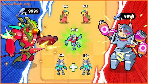 Merge Monster: Fusion War screenshot