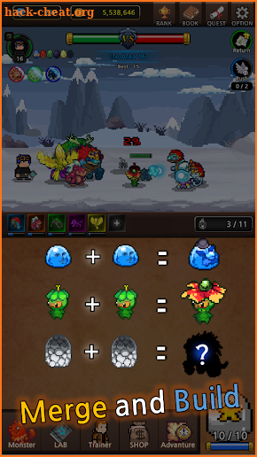 Merge Monster - Monster Collect RPG screenshot