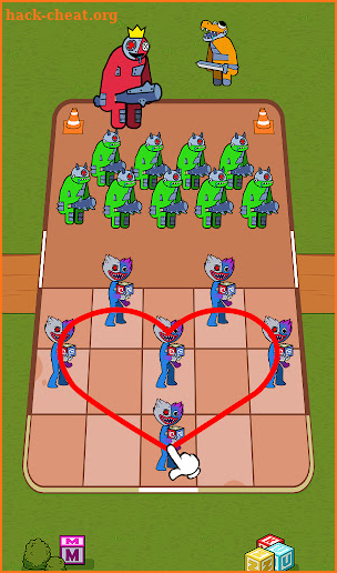 Merge Monster: Rainbow Defense screenshot